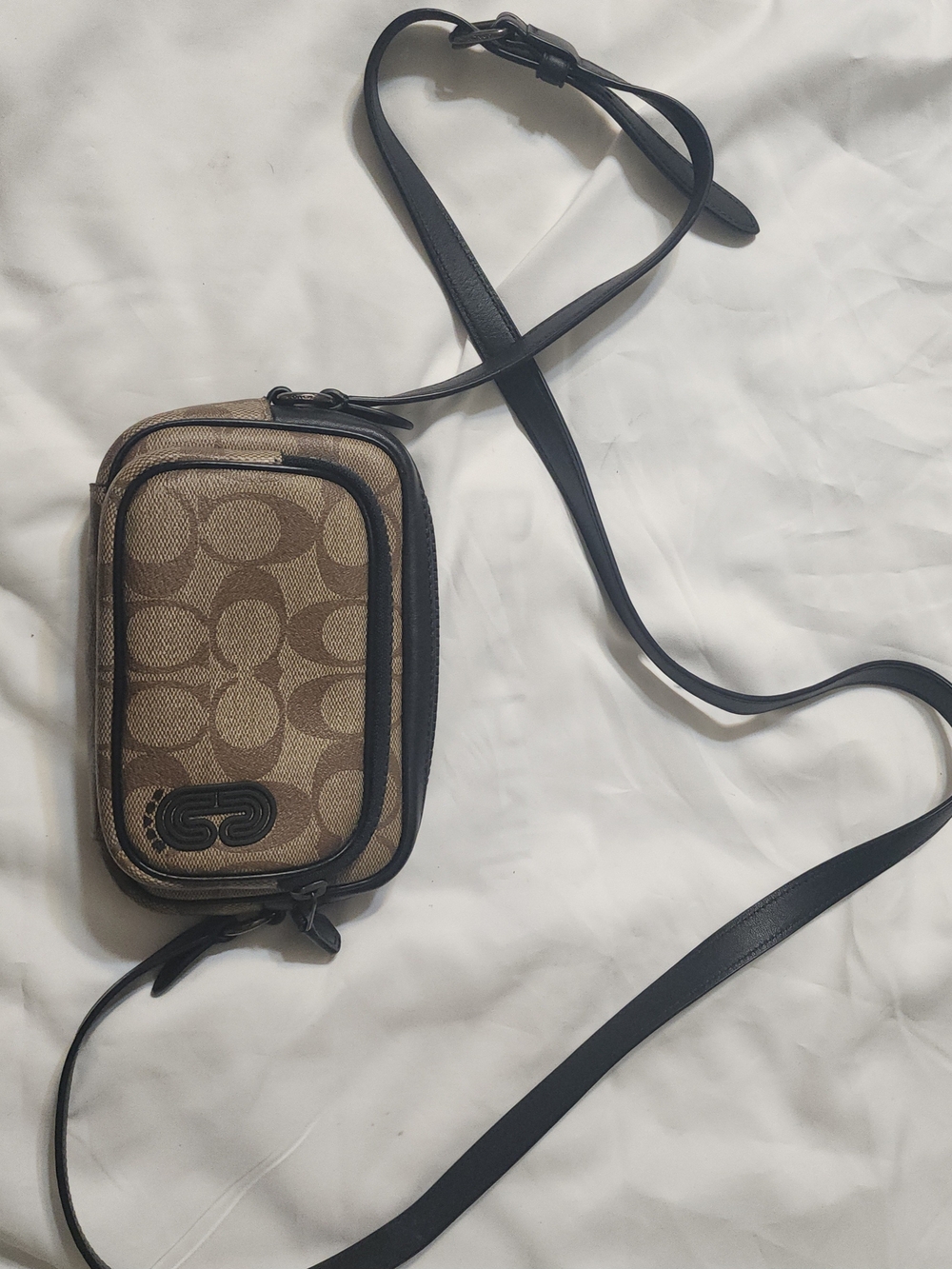 Coach Signature Crossbody Bag in Brown